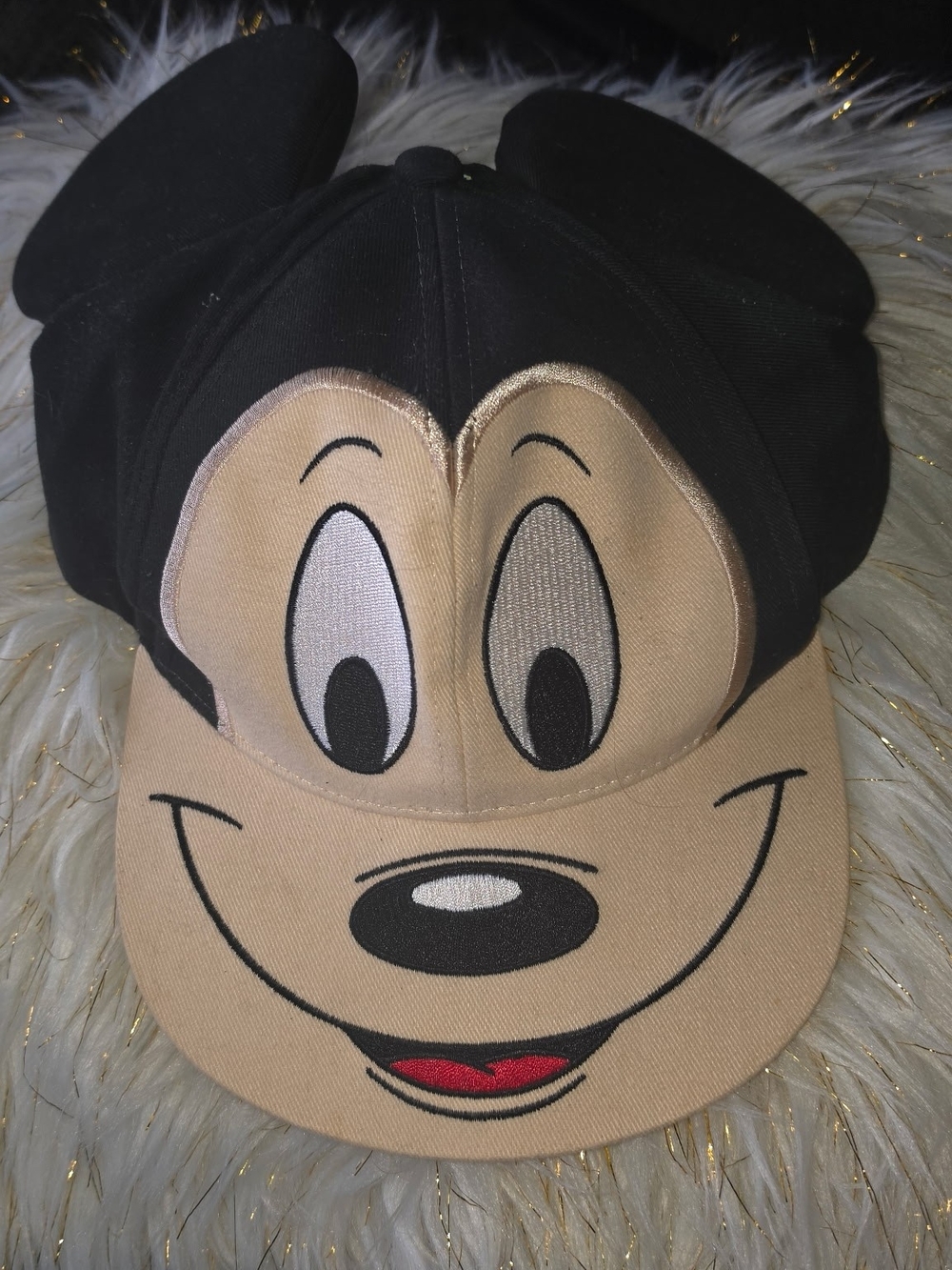 Kids Black and Tan Character Cap - Fun Costume Hat